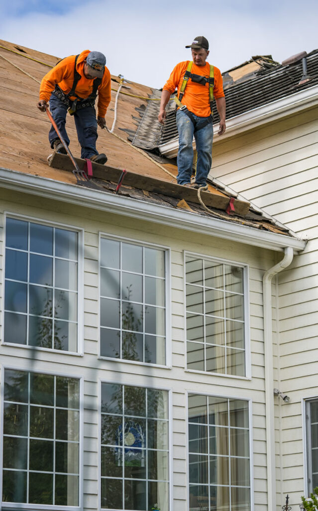 Removing an Old Roof