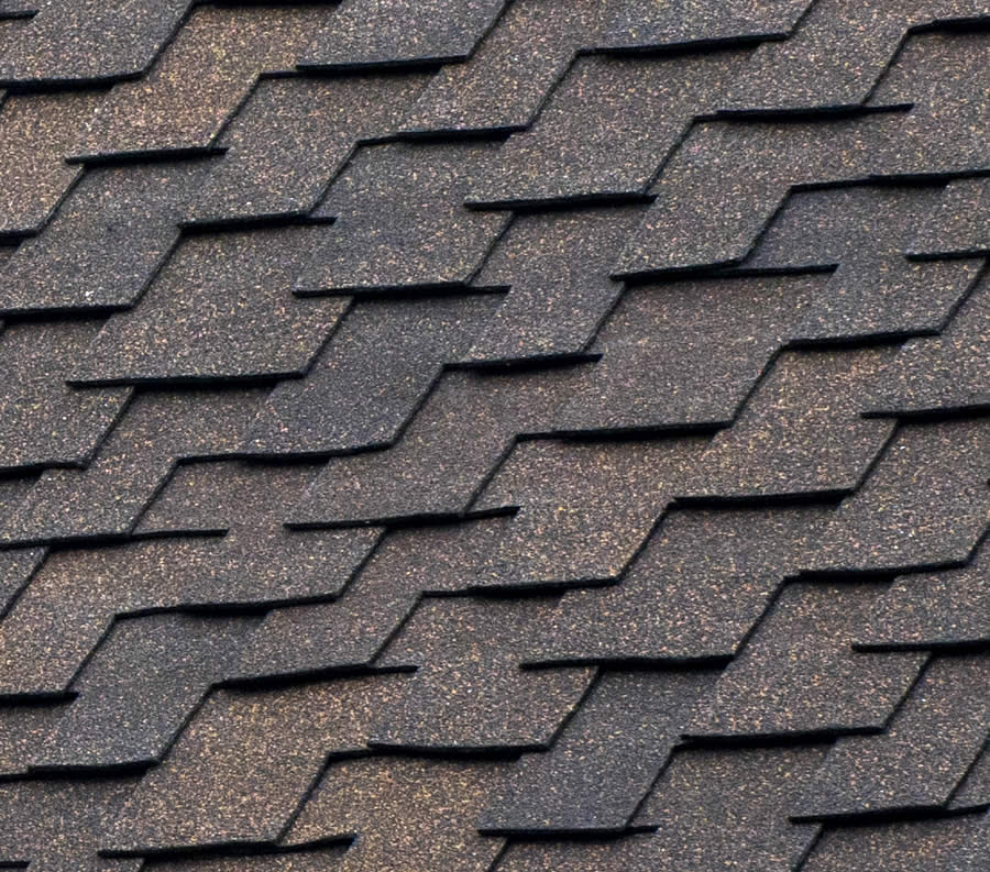 Closeup Asphalt Shingles