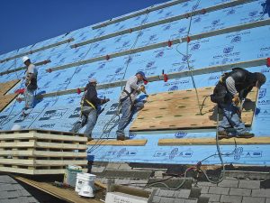 FCC Roof Construction Workers