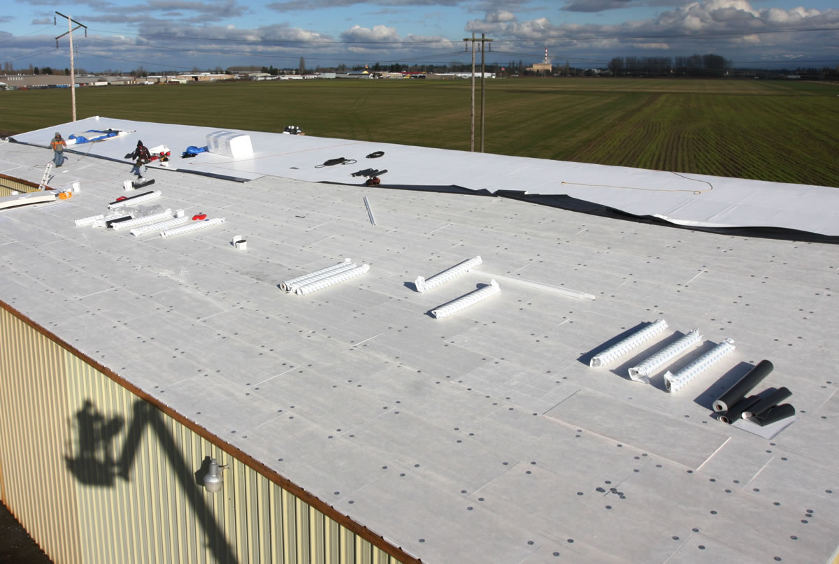 Low Slope Commercial Installation
