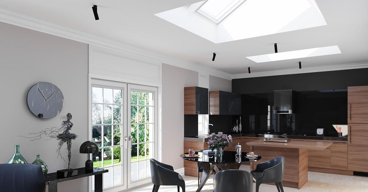 Bringing in the light with skylights