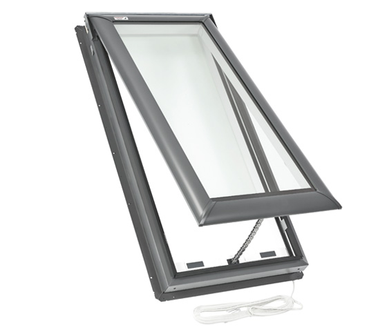 Electric "Fresh Air" Skylights with a power cord