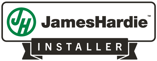 james hardie fiber cement siding logo installer